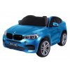Elektrické autíčko BMW X6 M, 2 místné lakované modré