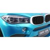 Elektrické autíčko BMW X6M lakované modré 11