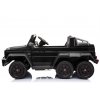Elektrické autíčko Mercedes G63 6x6 černé