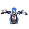 Elektrická motorka Chopper modrá 8