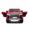Elektrické autíčko Lexus LX570 lakované červené 6