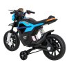Dětská elektrická motorka Night Rider modrá 7