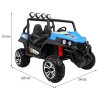 Dětské autíčko Grand Buggy 4x4 LIFT modré 6