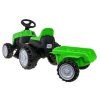 Elektrický traktor s přívěsem TR1908 zelený 3