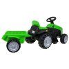 Elektrický traktor s přívěsem TR1908 zelený 4