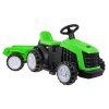 Elektrický traktor s přívěsem TR1908 zelený 5