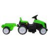Elektrický traktor s přívěsem TR1908 zelený 6