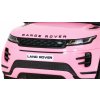 Elektrické autíčko Range Rover Evoque růžové