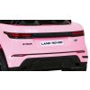 Elektrické autíčko Range Rover Evoque růžové