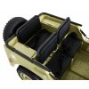 Dětský elektrický vojenský jeep willys 4x4 24V, 4x90W béžový 14