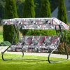 Sada sedáků a stříška na houpačku Parma/Milano F004-06LB PATIO 3