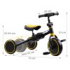 Dětské odrážedlo Tiny Bike 3v1 žluté 5