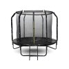 Zahradní trampolína SKY FLYER RING 2v1 244 cm BLACK