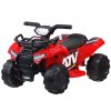 Tomido dětská elektrická čtyřkolka Storm červená
