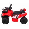Tomido dětská elektrická čtyřkolka Storm červená 2