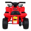 Tomido dětská elektrická čtyřkolka Storm červená 4