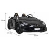 Elektrické autíčko Lamborghini SVJ DRIFT černé 1