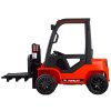 Tomido Dětský elektrický vysokozdvižný vozík červený 4