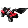 Tomido elektrický traktor Strenght červený