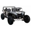 Elektrická bugina ATV RACING UTV2000, 4x150W bílá 10