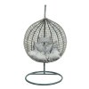 Zahradní houpací závěsné křeslo Zanzibar GREY