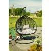 Zahradní houpací závěsné křeslo Bali BLACK 5