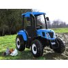 Dětský elektrický traktor New Holland Strong 24V modrý