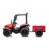 Elektrický traktor s přívěsem Blast RED