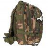 Voděodolný turistický batoh 55L maskáčový 5