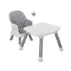 Dětská jídelní židlička 6v1 šedá 5