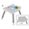 Dětská jídelní židlička 6v1 šedá 6
