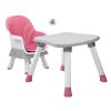 Dětská jídelní židlička 6v1 růžová 5