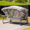 Zahradní houpačka Ravenna Lux s moskytiérou G038-12LB PATIO