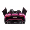 Dětské elektrické autíčko Lamborghini Aventador SV 400W růžové