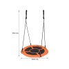 SkyFlyer Houpací hnízdo 100 cm Oranžové 1