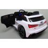 Elektrické autíčko Audi RS6 bílé 4