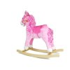Houpací koník se zvuky růžový 3