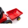 Šlapací traktor s přívěsem G206 červený 8