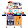Velká dětská kuchyňka s lednicí a troubou 65 dílů modrá