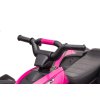 Dětská elektrická čtyřkolka XC-sport 2x45W růžová 6