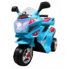Dětská elektrická motorka M6 modrá 2