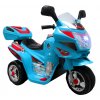 Dětská elektrická motorka M6 modrá 3
