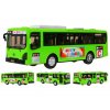 Velký hrací školní autobus zelený