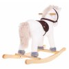 Houpací koník se zvuky bílý 4