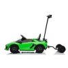 Elektrické autíčko Lamborghini Aventador zelené s plošinou 7