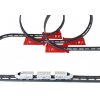 Vláčkodráha s lokomotivou a dvěma vagóny 126 cm 4