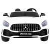 Elektrické autíčko Mercedes-Benz GT R 4x4 lakované bílé přední pohled