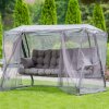 Zahradní houpačka s moskytiérou Celebes Plus D020-06EB PATIO 1