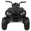 Dětská elektrická čtyřkolka ATV nafukovací kola černá 1