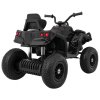 Dětská elektrická čtyřkolka ATV nafukovací kola černá 6